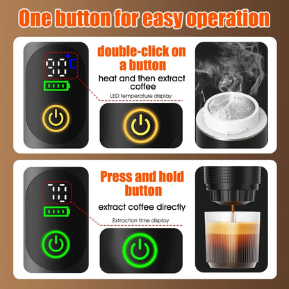 Morentto Portable Espresso Maker – Enjoy Barista-Quality Coffee Anywhere